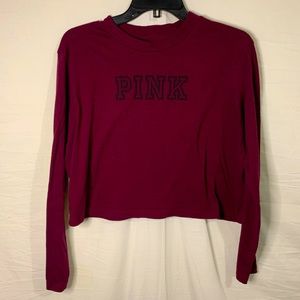 VS PINK crop top small